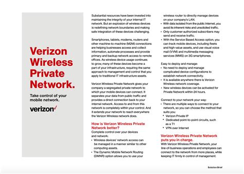 Verizon Wireless Business Services